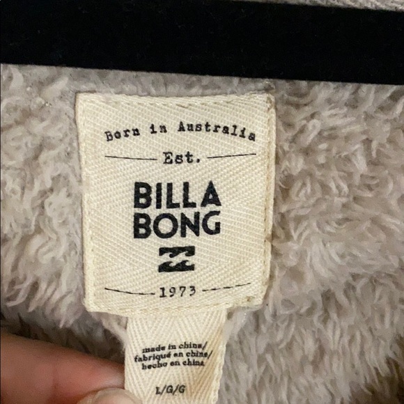 Tan Billabong Sweatshirt - Picture 2 of 2